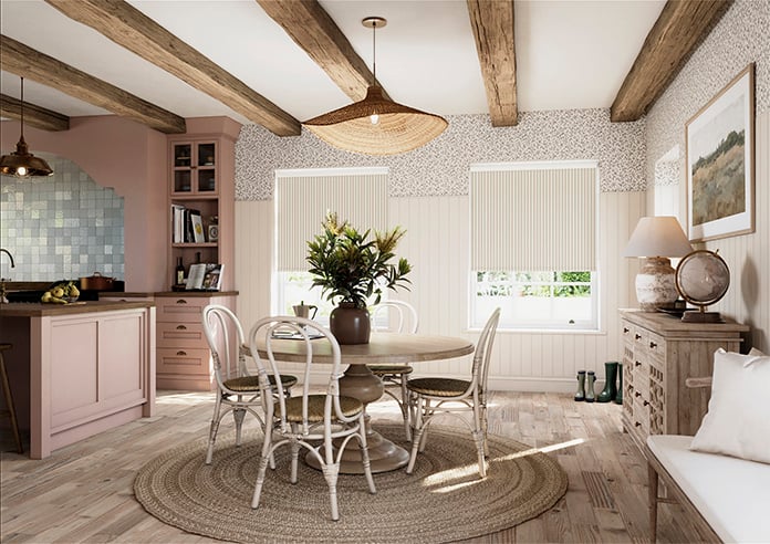 The British Stripe Co. Mary, Dover No.1 - Roller Blind - Image 7